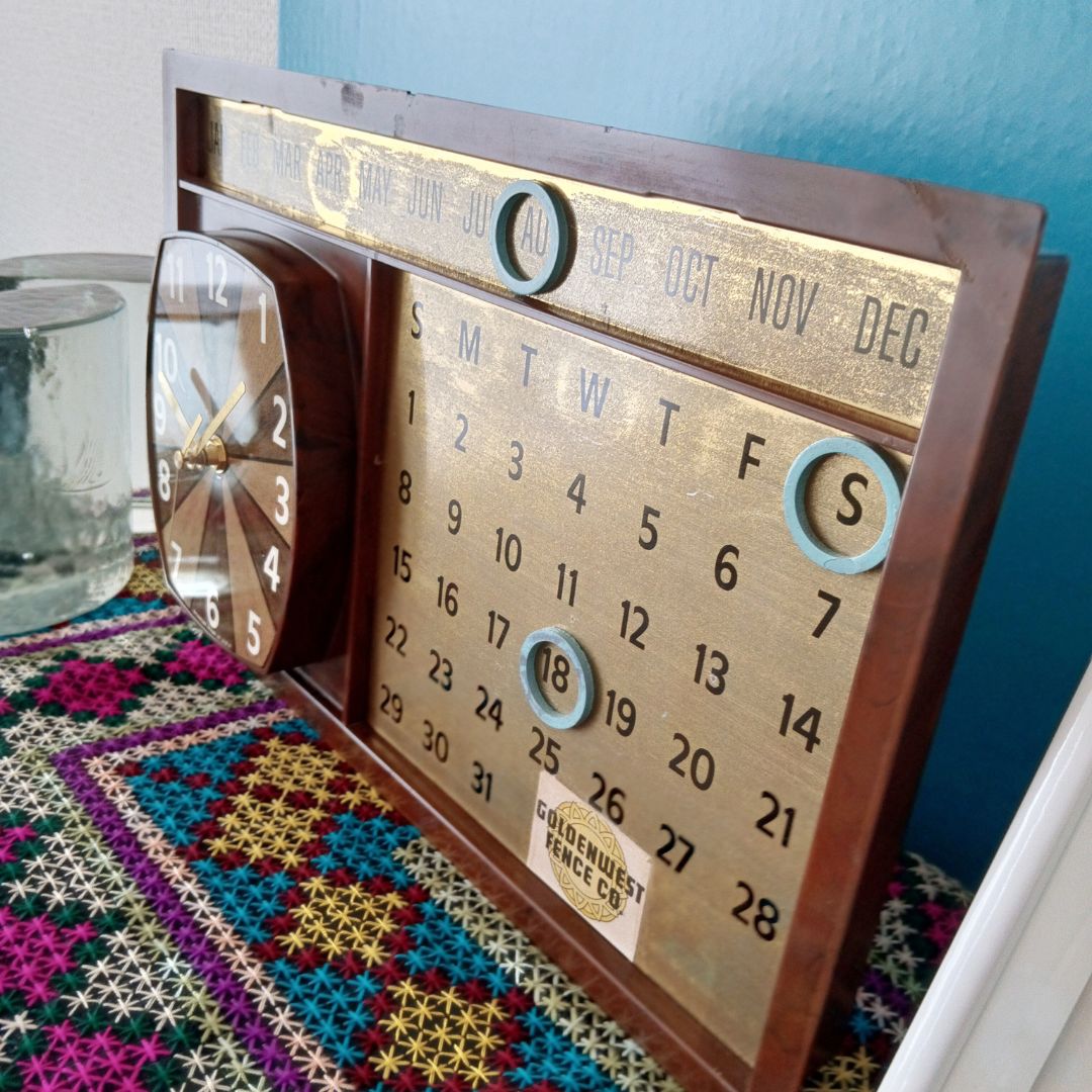 SPARTUS カレンダークロック