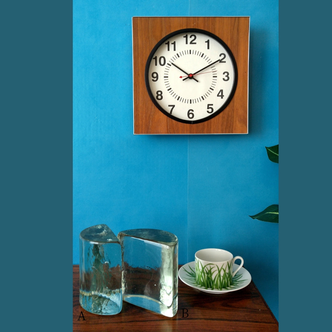 BLENKO ハーフムーン・ブックエンド2個セット